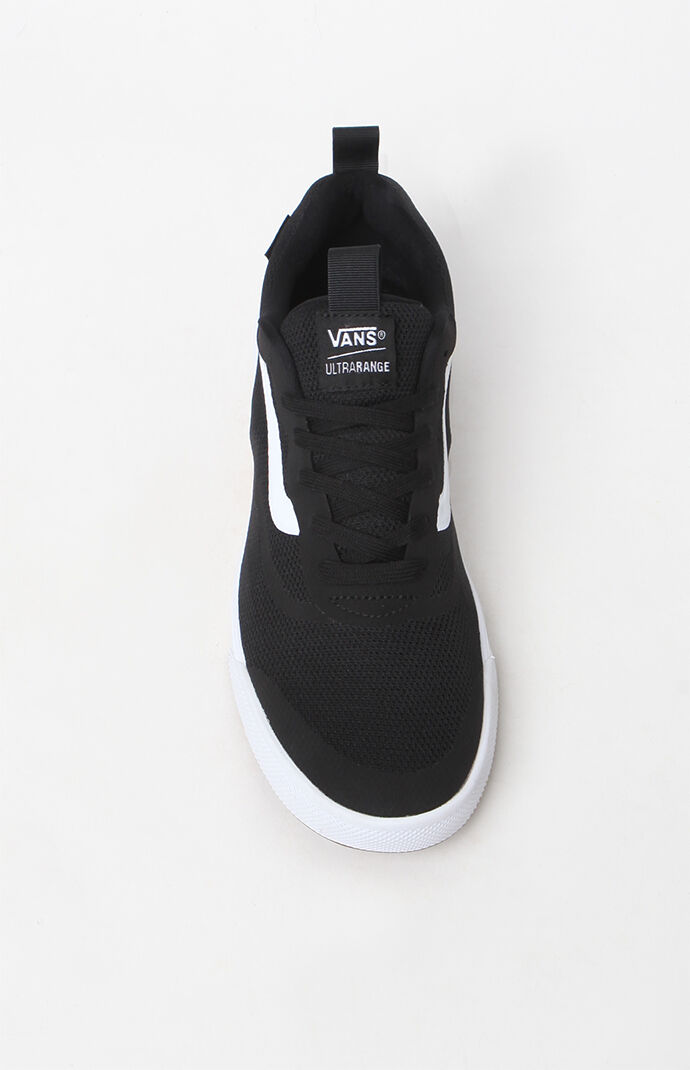 vans ultrarange rapidweld black & white skate shoes vans ultrarange rapidweld black & white skate shoes