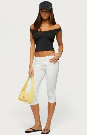 Rocio Foldover Capri Pants image number 5