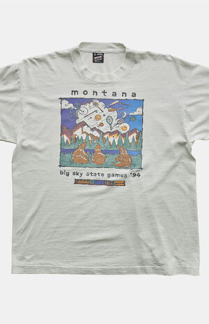 90s Montana Big Sky Games Graphic T-Shirt image number 2