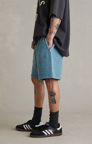 Faded Coastal Signature Classic Sweat Shorts image number 4