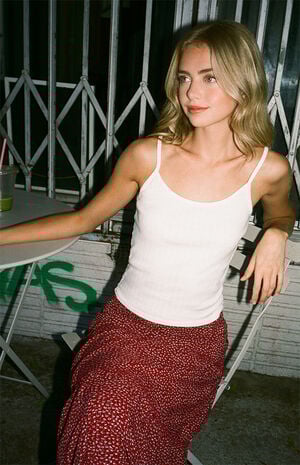 White Skylar Tank Top image number 1