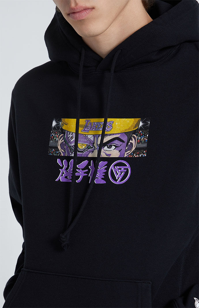 HYPLAND NBA Los Angeles Lakers Box Logo Hoodie PacSun