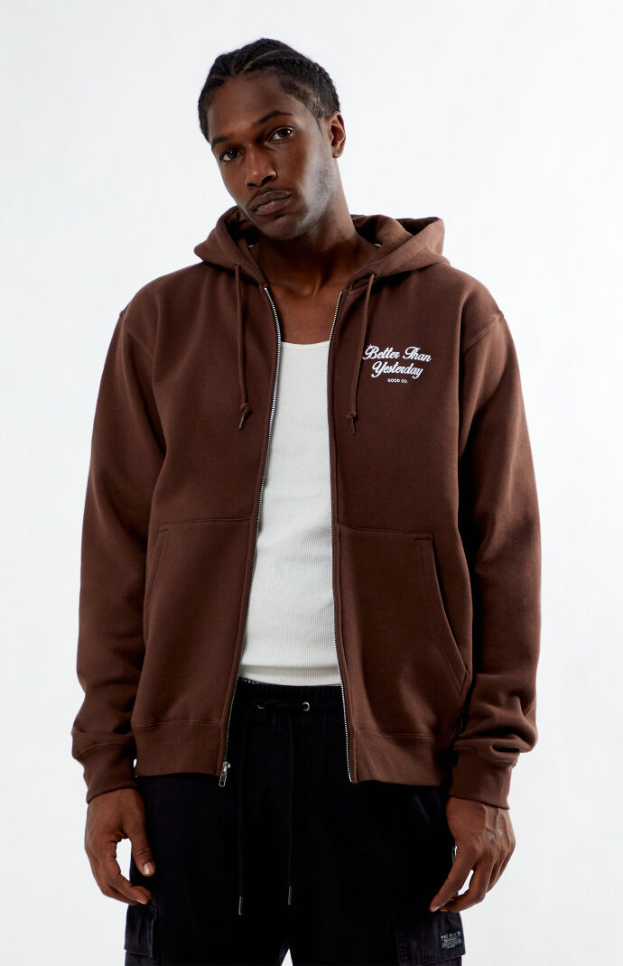 THE GOOD COMPANY Motto Zip Up Hoodie | PacSun
