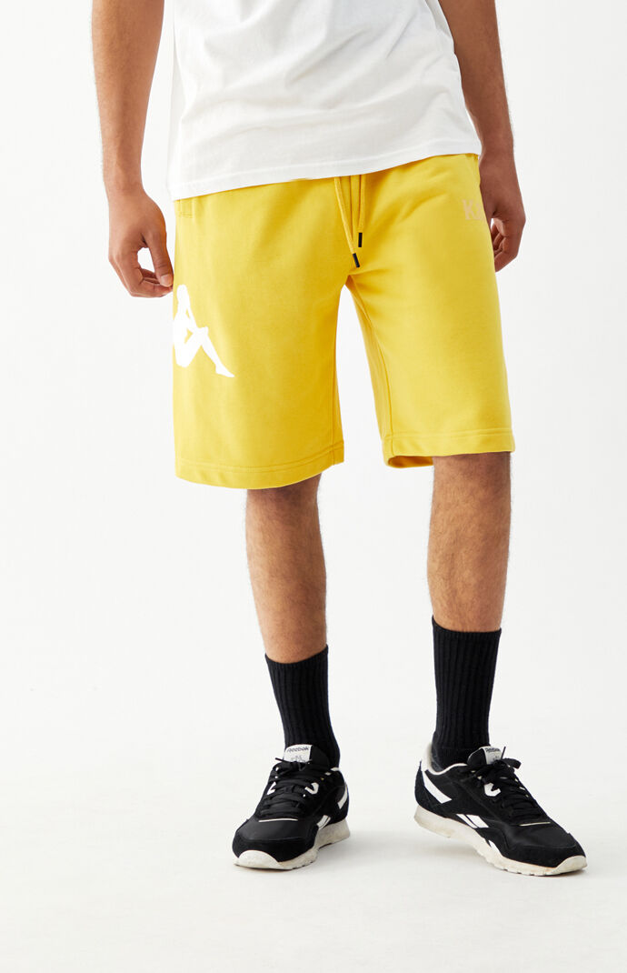 Yellow Authentic Sangone Sweat Shorts