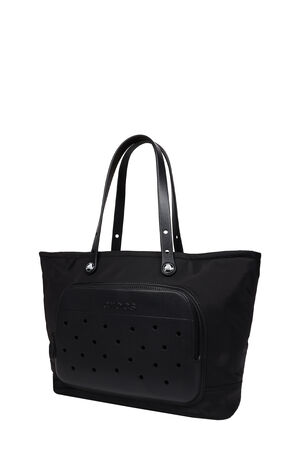 Black Pocket Large Tote Bag image number 4