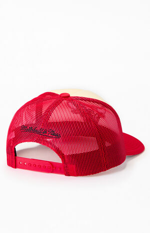 Chicago Bulls Vintage Block Trucker Hat image number 2