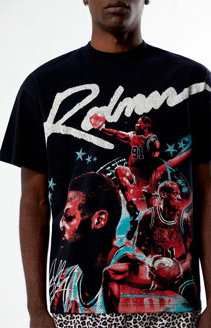 ★PACSUN★RODMAN BRAND スターグローブTシャツ RODMAN BRAND Star Globe T-Shirt at CoolSprings Galleria in