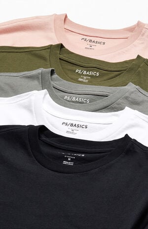 5-Pack Regular T-Shirts image number 3