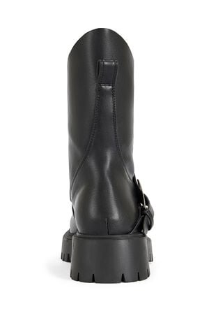 Women's Phrixus Faux Leather Asymmetrical Combat Boots image number 3