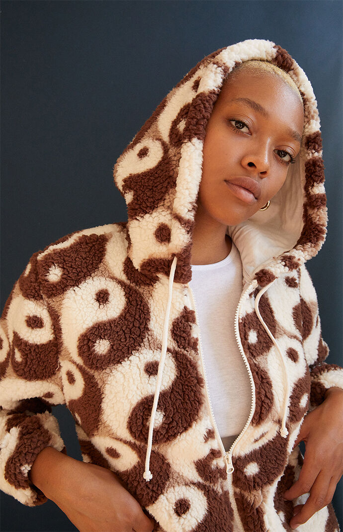 Teddy bear sale jacket pacsun