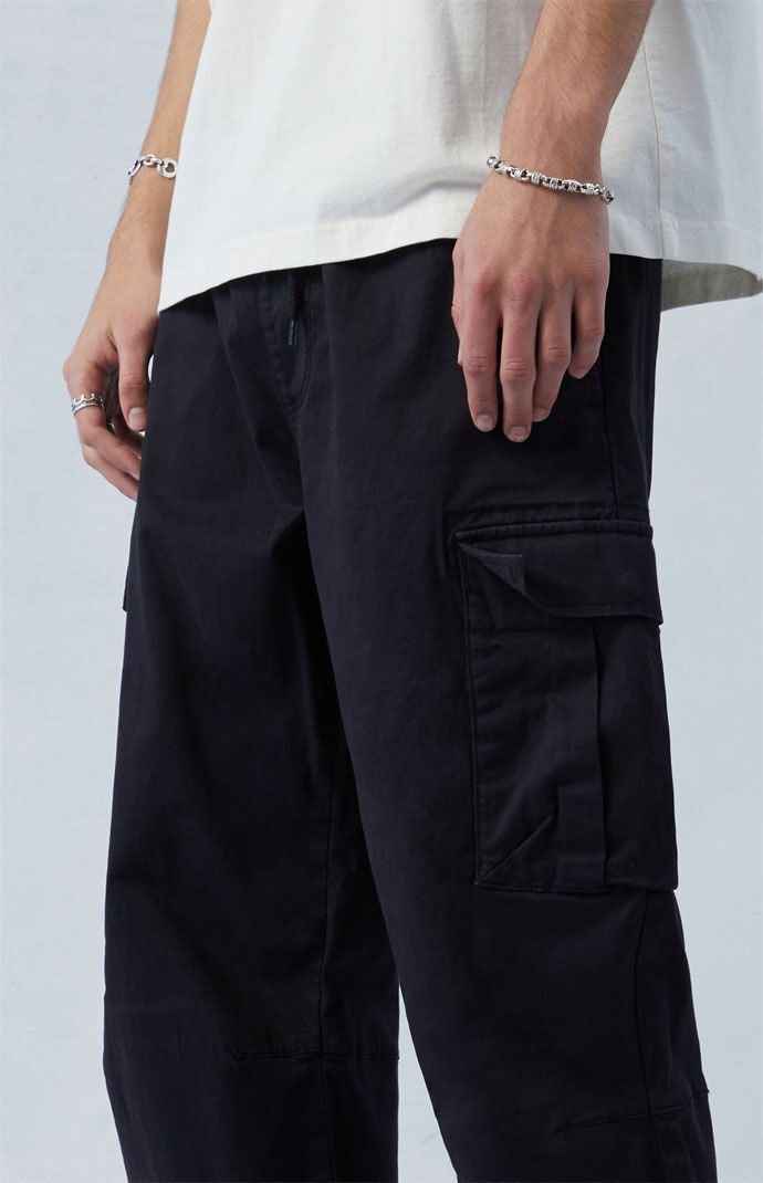 Pacsun black zipper pants top