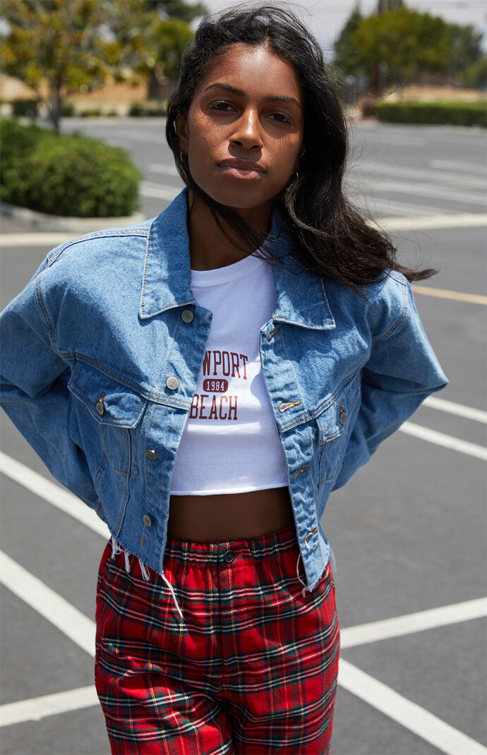 Cropped Denim Jacket