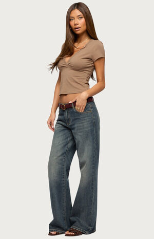 Merinda V Neck T-Shirt image number 4