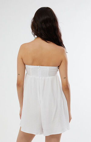 Strapless Romper image number 4