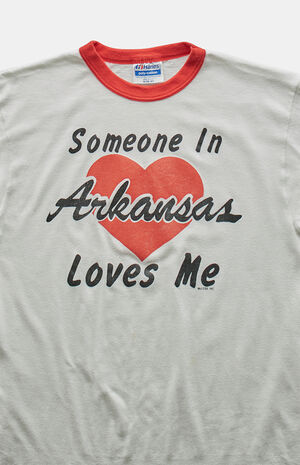 '90s Someone in Arkansas Loves Me Graphic T-Shirt image number 3