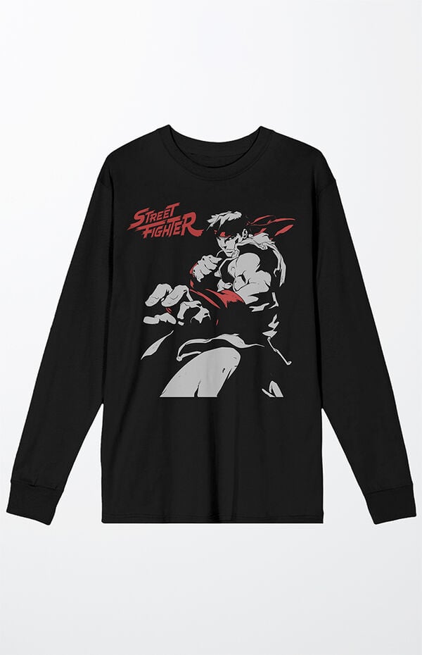 Street Fighter Ryu Long Sleeve T-Shirt