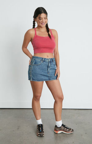 Honey Ribbed Tank Top image number 4