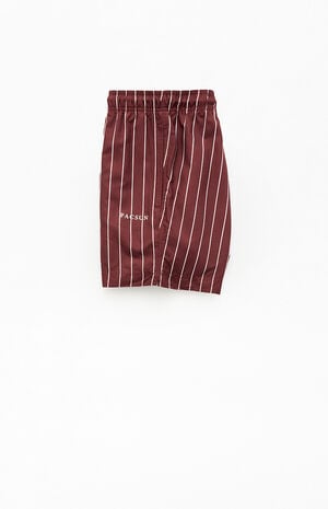 Red Sea Striped 4.5" Swim Trunks image number 3