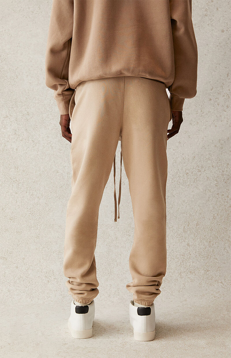 essentials tan sweatpants