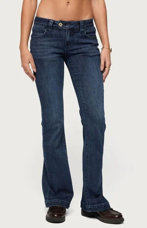 Roccio Low Rise Bootcut Jeans image number 1
