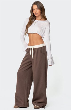 Mikki Wide Leg Sweatpants image number 3