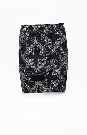 Black Syndicate AOP 4.5" Swim Trunks image number 3