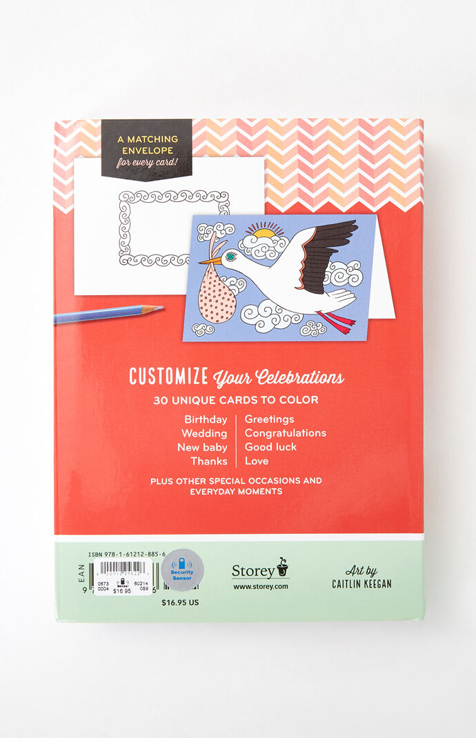 Color Your Own Greeting Cards Book