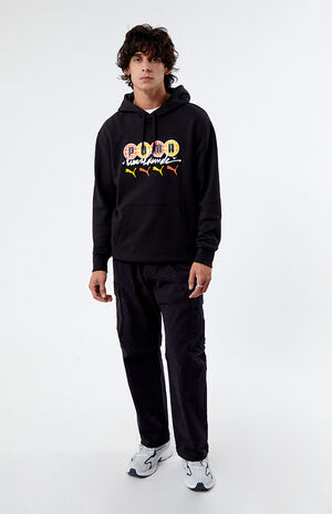 Worldwide Graphic Pullover Hoodie image number 3