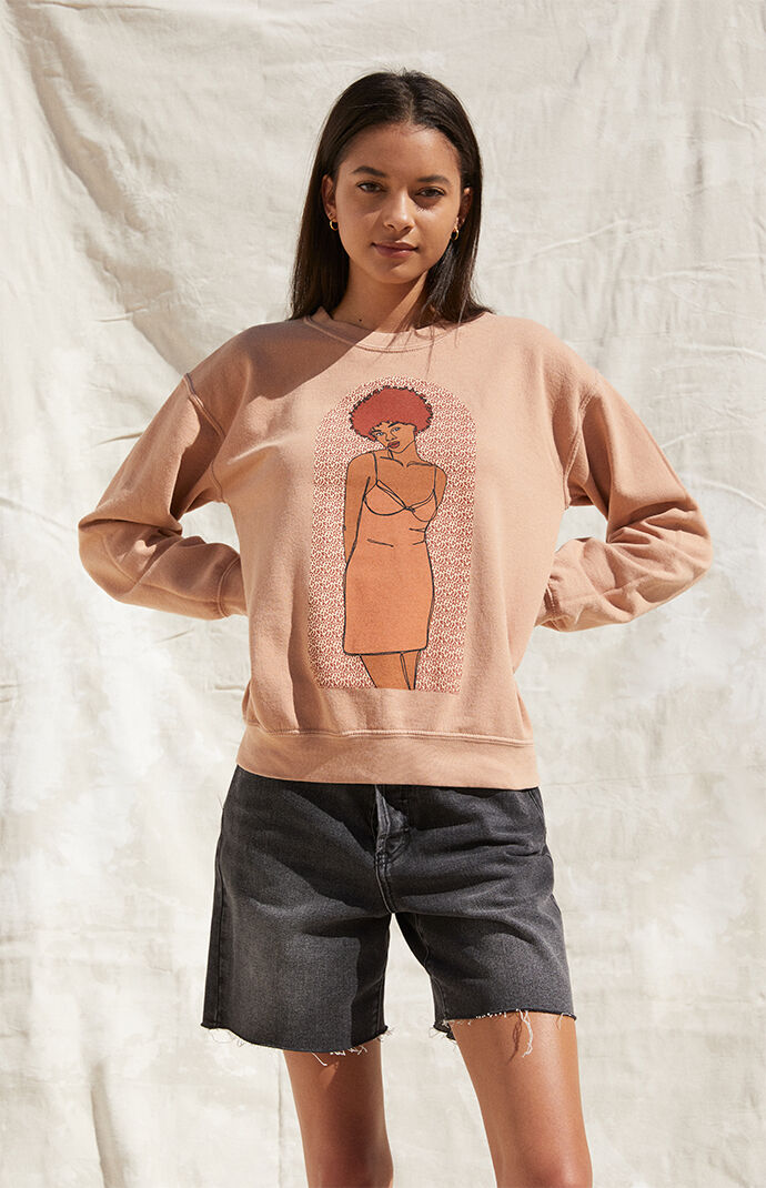 x Alilscribble My Girl Crew Neck Sweatshirt