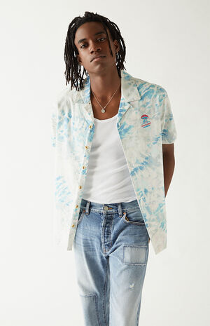 Resort Seersucker Camp Shirt Resort Seersucker Camp Shirt image number null