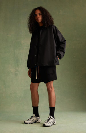 Jet Black Coach Jacket image number 5