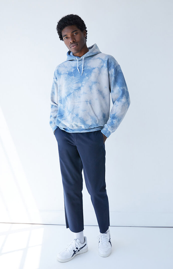 Crystal wash sales tie dye hoodie