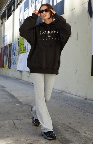 London Embroidered Hoodie image number 4