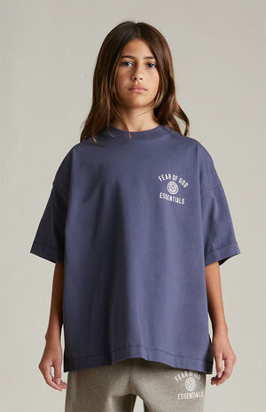 Kids Marine University Crew Neck T-Shirt image number 2