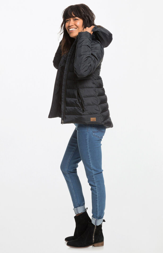Roxy rock peak hooded jacket store