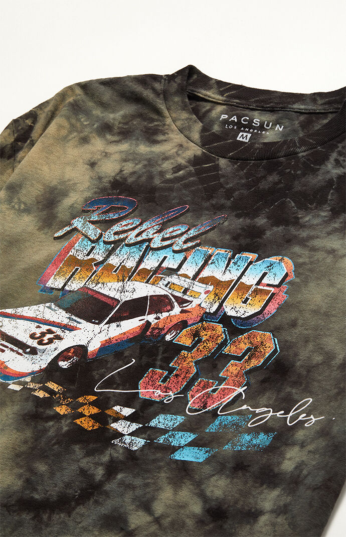 Rebel Racing Crystal Wash T-Shirt