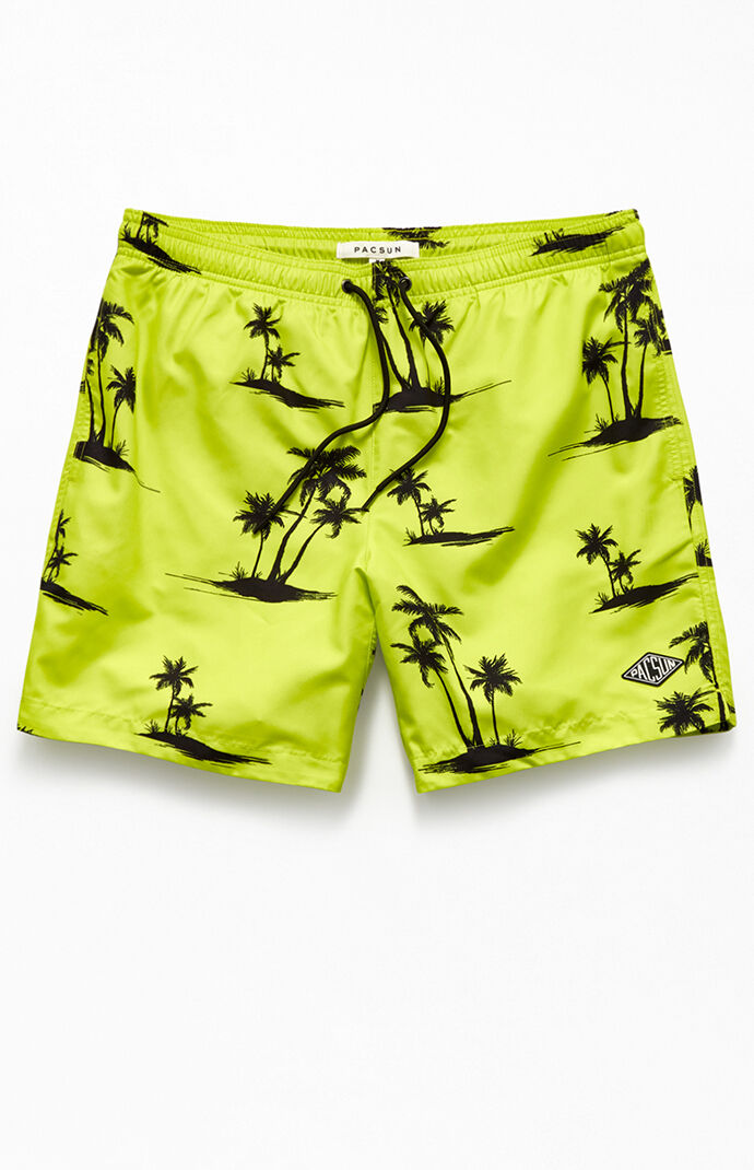 Neon Days 17" Swim Trunks