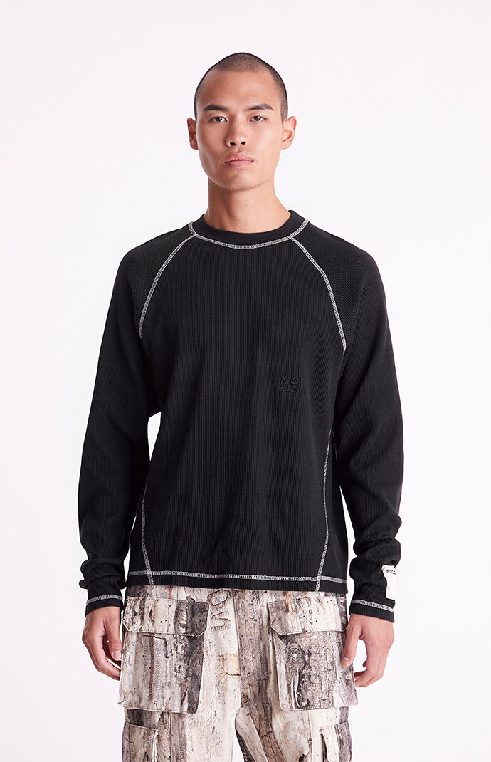 RC Outdoor Supply Long Sleeve Waffle Knit T-Shirt | PacSun