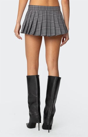 Palmer Plaid Pleated Mini Skort image number 5