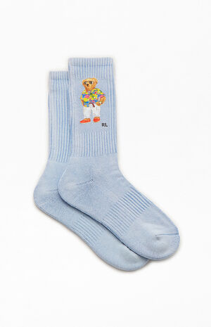 Polo Bear Cotton-Blend Crew Socks image number 2