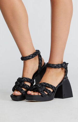Women's Mable Braided Block Heel Sandals image number 1