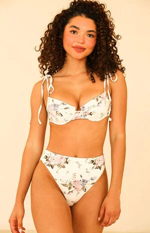 Seashore High Waisted Bikini Bottom image number 1