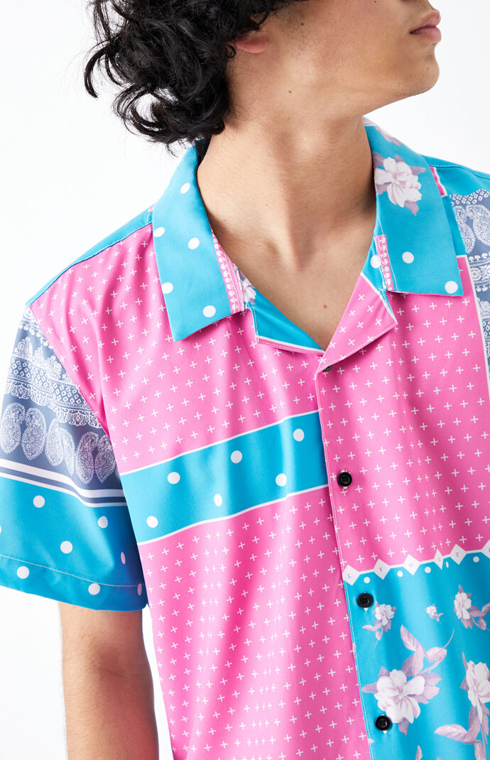Paisley Multi-Colored Camp Shirt