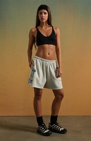 x Pacsun Miami Racing Baggy Sweat Shorts image number 1