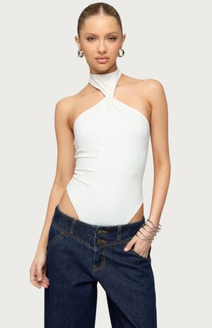 Jimana Halter Neck Bodysuit image number 1