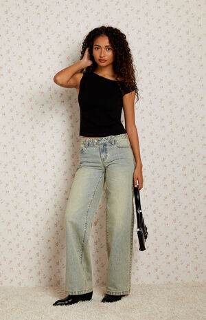 One Shoulder Sweater Top image number 4