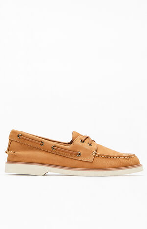 Eco Authentic Original Double Sole Nubuck Boat Shoe image number 1