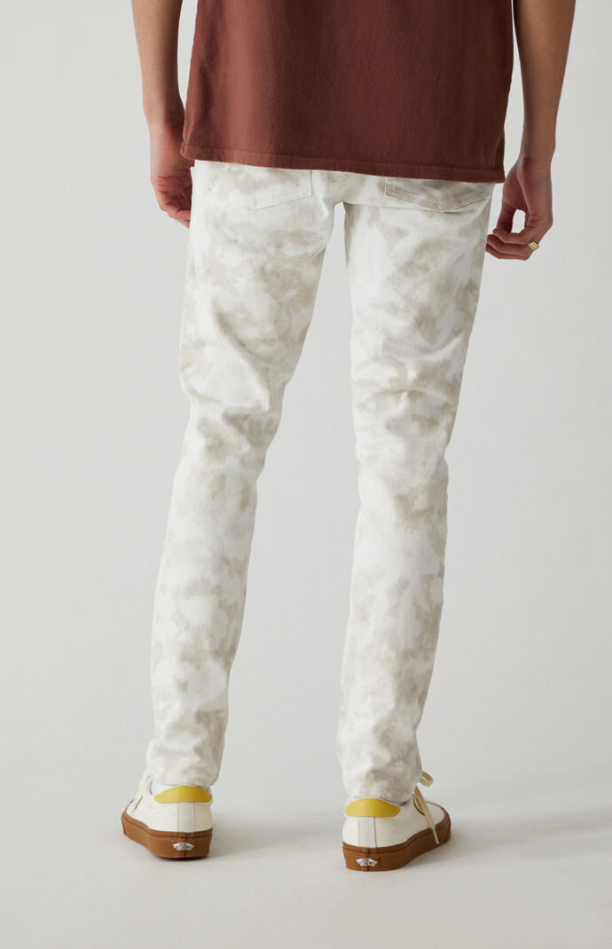 White Clouded Active Skinny Jeans