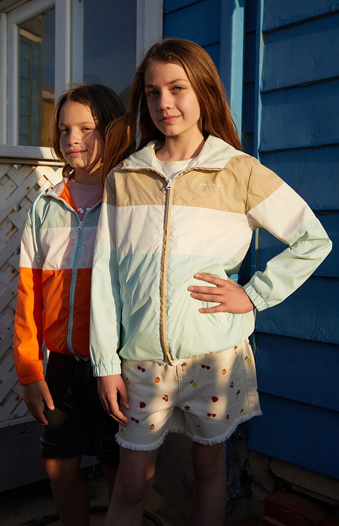 Zip Up Rain Jacket
