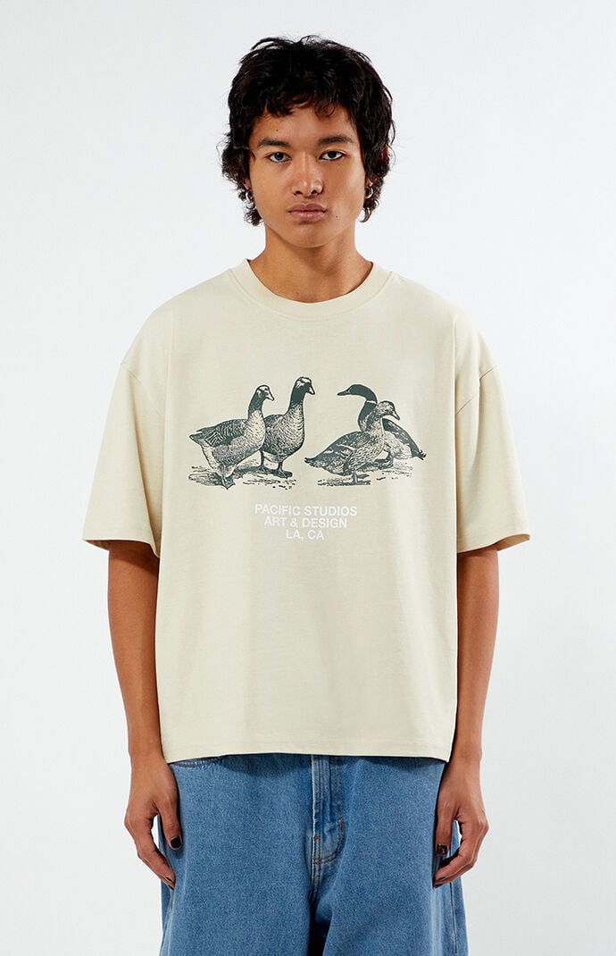 PacSun Duck Cropped Boxy T-Shirt | PacSun